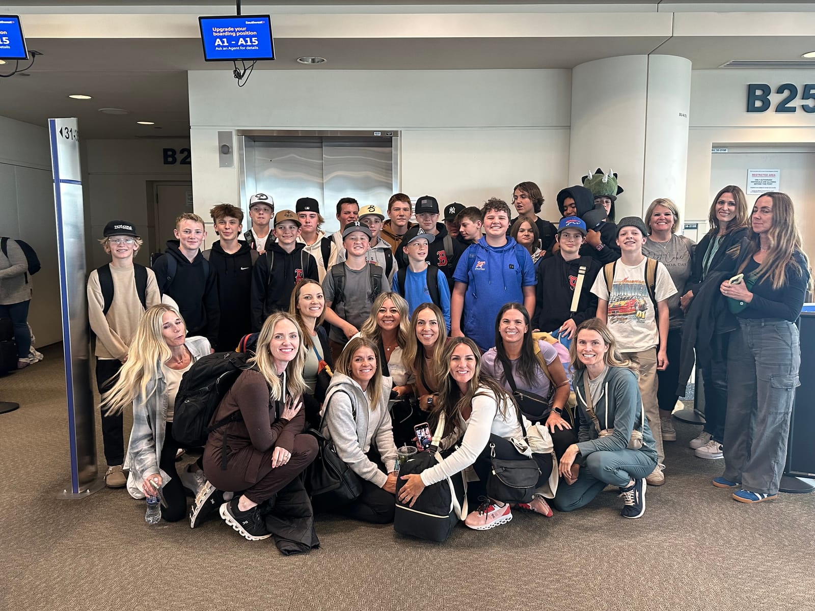 Travel ED group on a Boston trip